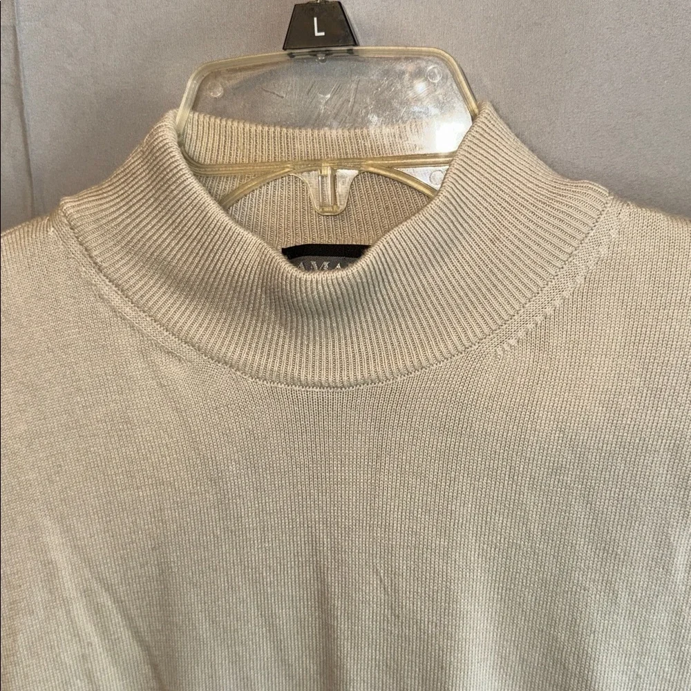 AMARO Beige Turtleneck Sweater